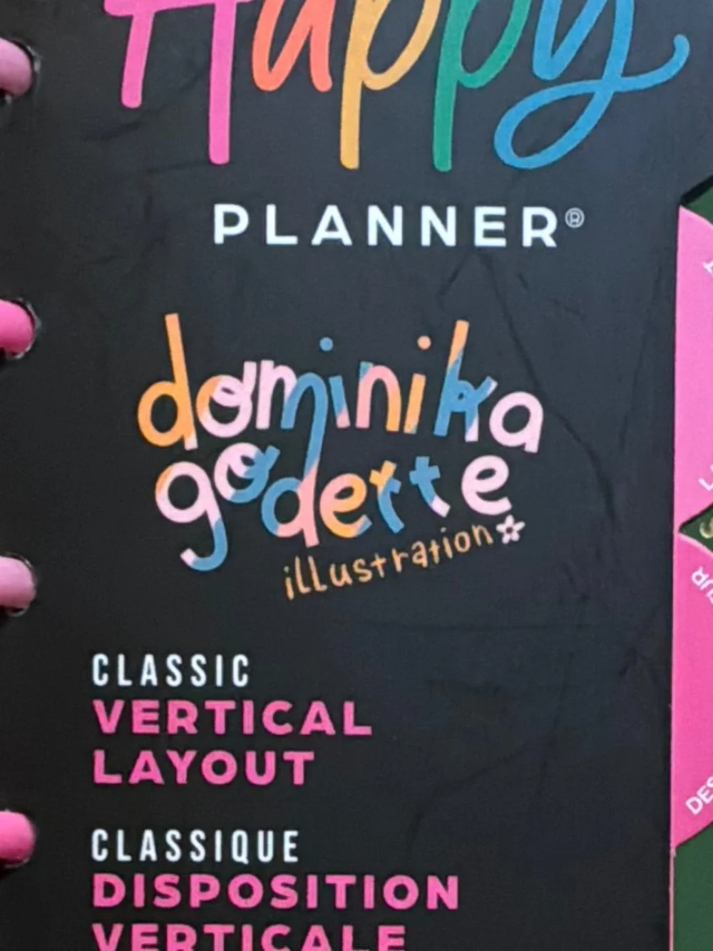 The Happy Planner includes 12